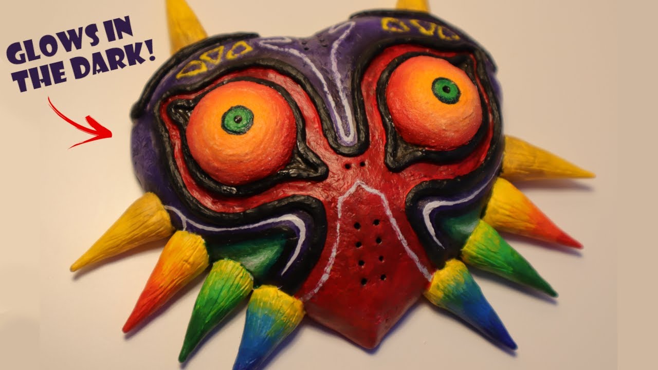 how i made MAJORA'S MASK (ps it GLOWS) // The Legend of Zelda: Majora's Mask