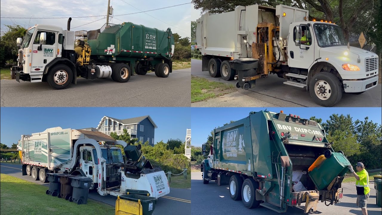Ultimate Garbage Truck Compilation - Outer Banks Garbage Trucks