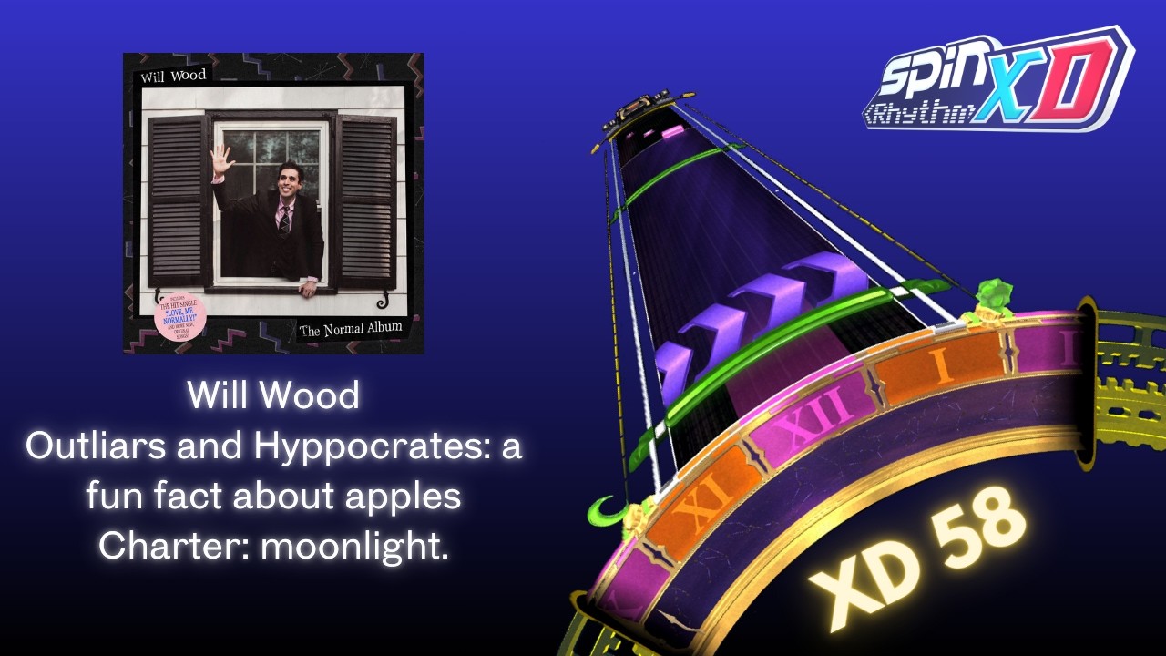 SRXD Custom: Will Wood - Outliars and Hyppocrates: a fun fact about apples | Charted by moonlight.