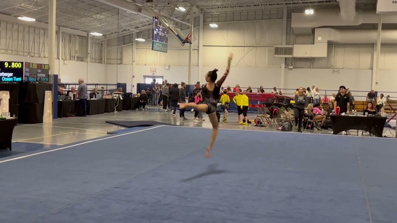 2025 VA States Championships Level 6 Floor 9.750