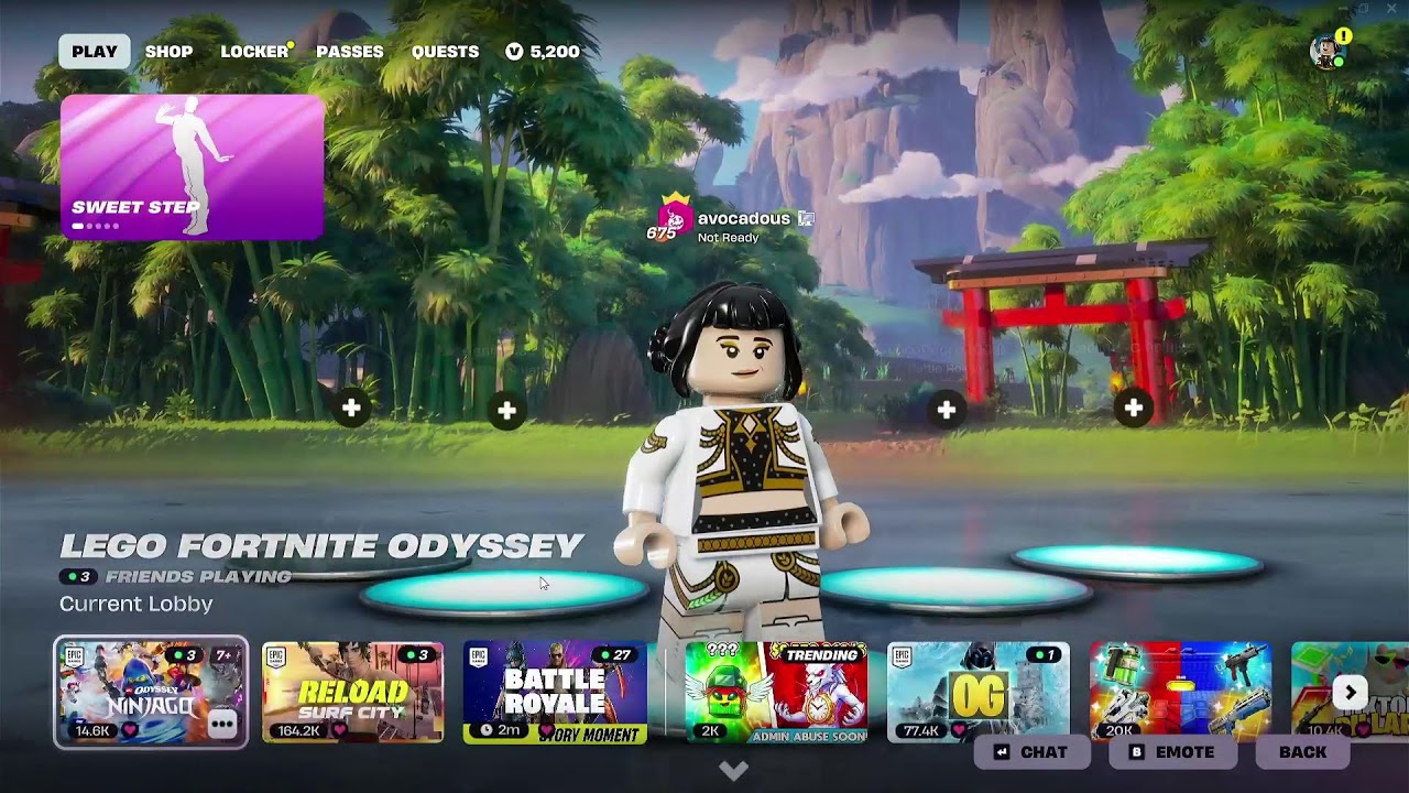 Lego Fortnite Odyssey Shared World