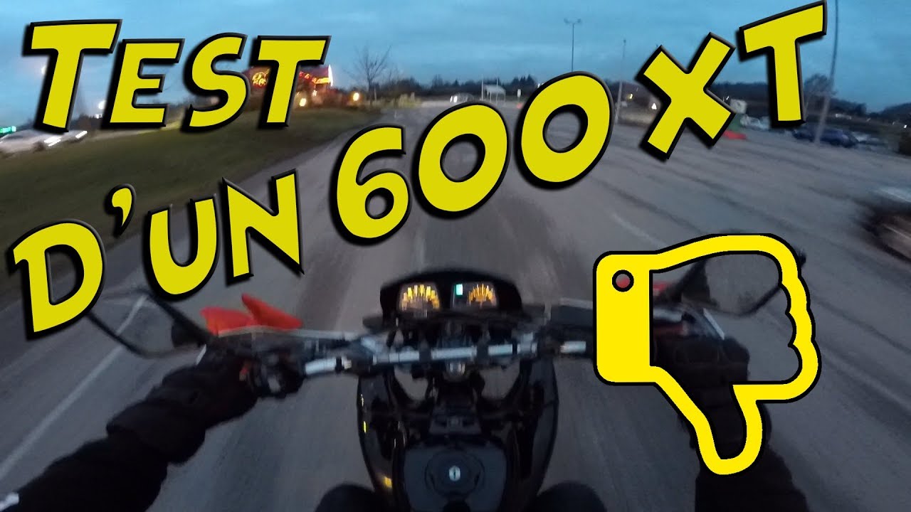 TEST D'UN 600 XT | D&Eacute;&Ccedil;U