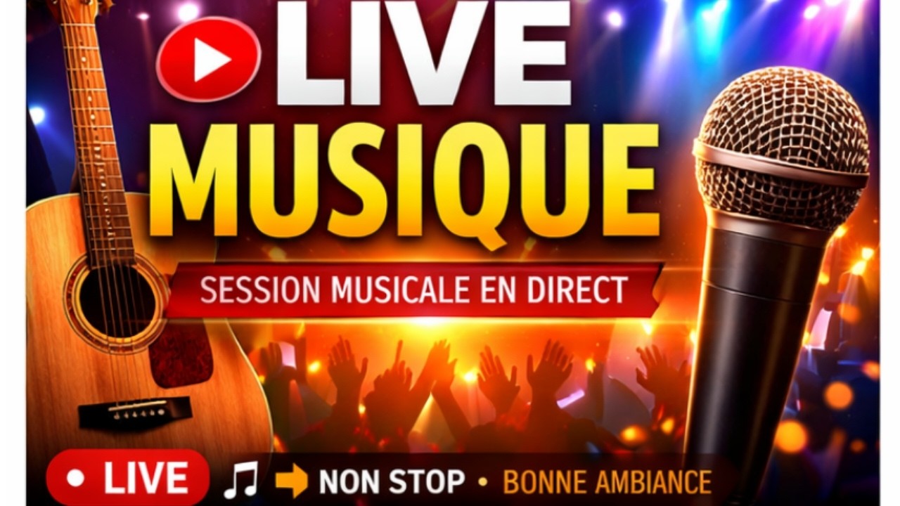 LIVE MUSIQUE- NE MANQUE PAS CE MOMENT