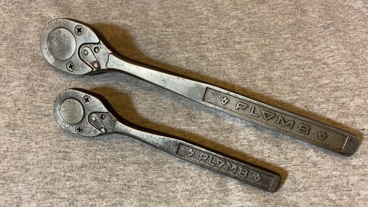 Plomb 5449 And 5249 Ratchets From the Mid 1940&rsquo;s TEARDOWN And Review 3/8&rdquo; & 1/2&rdquo; Drives