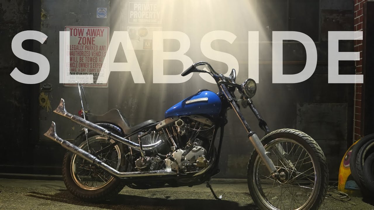 Harley Shovelhead chopper first start Maybe?