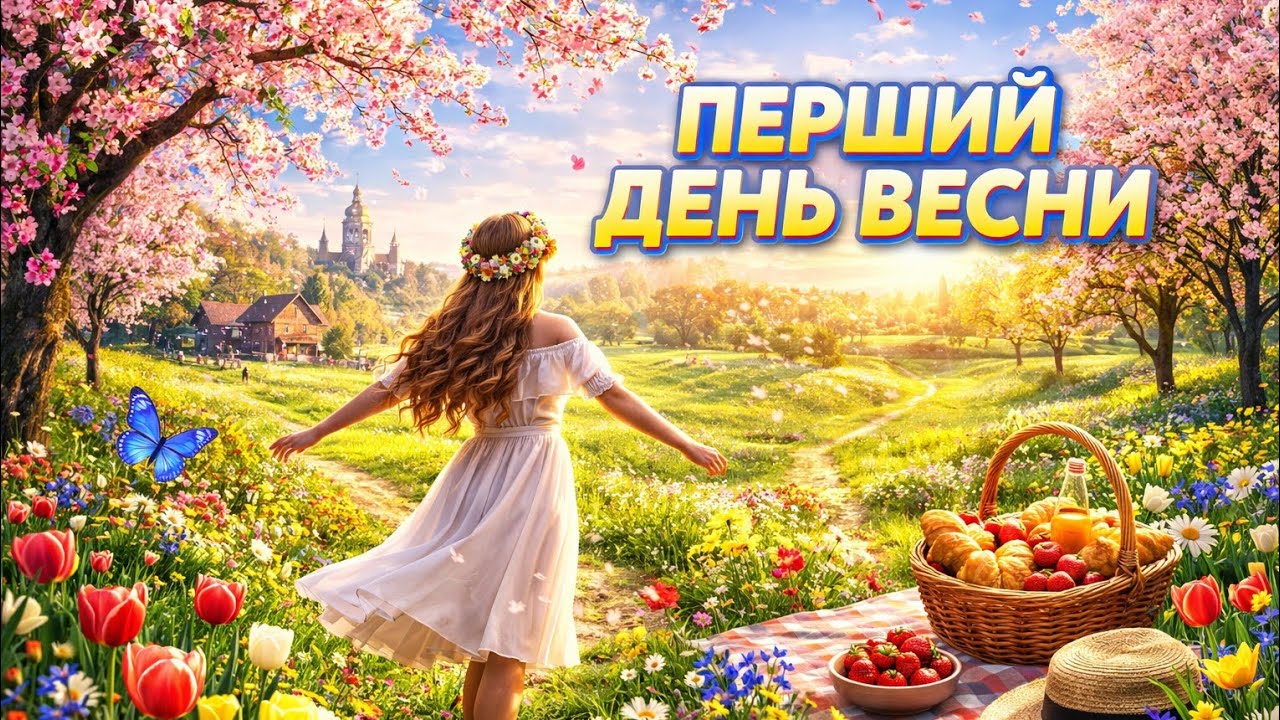 Перший день весни! 🌱🌷хіт пісня 2026🌄