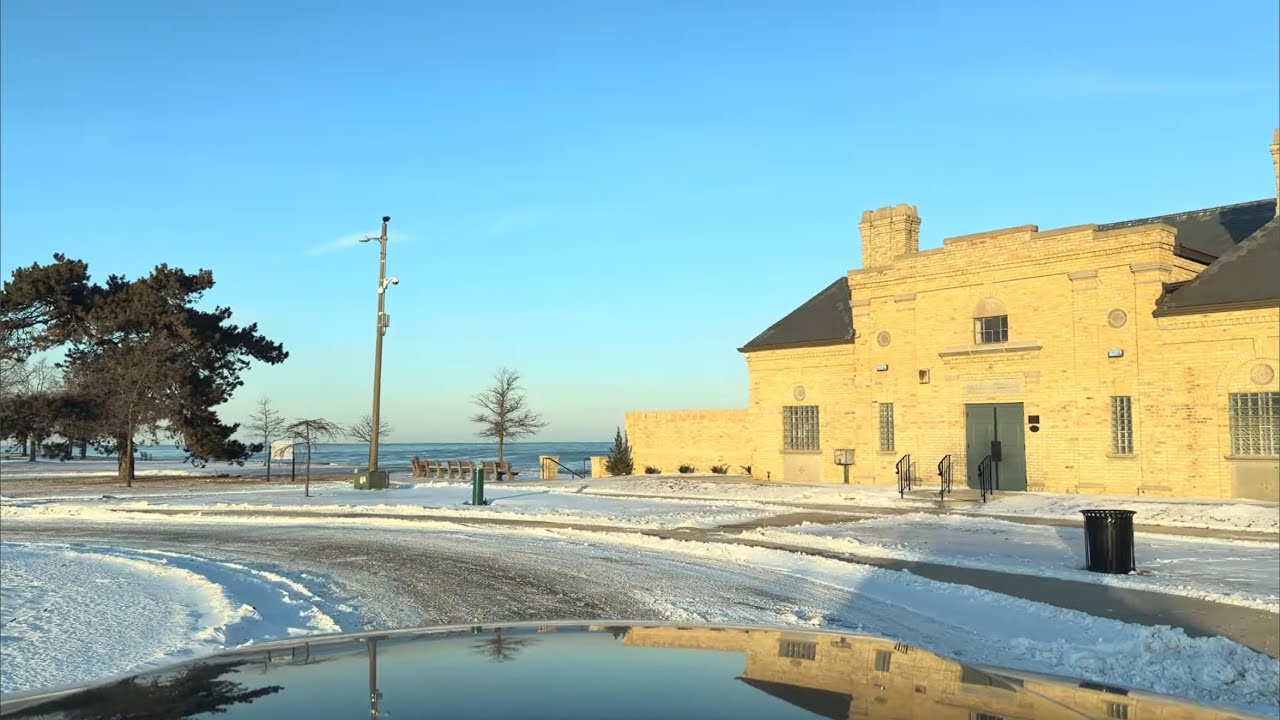 January 26, 2026 Driving to Kenosha Very Cold