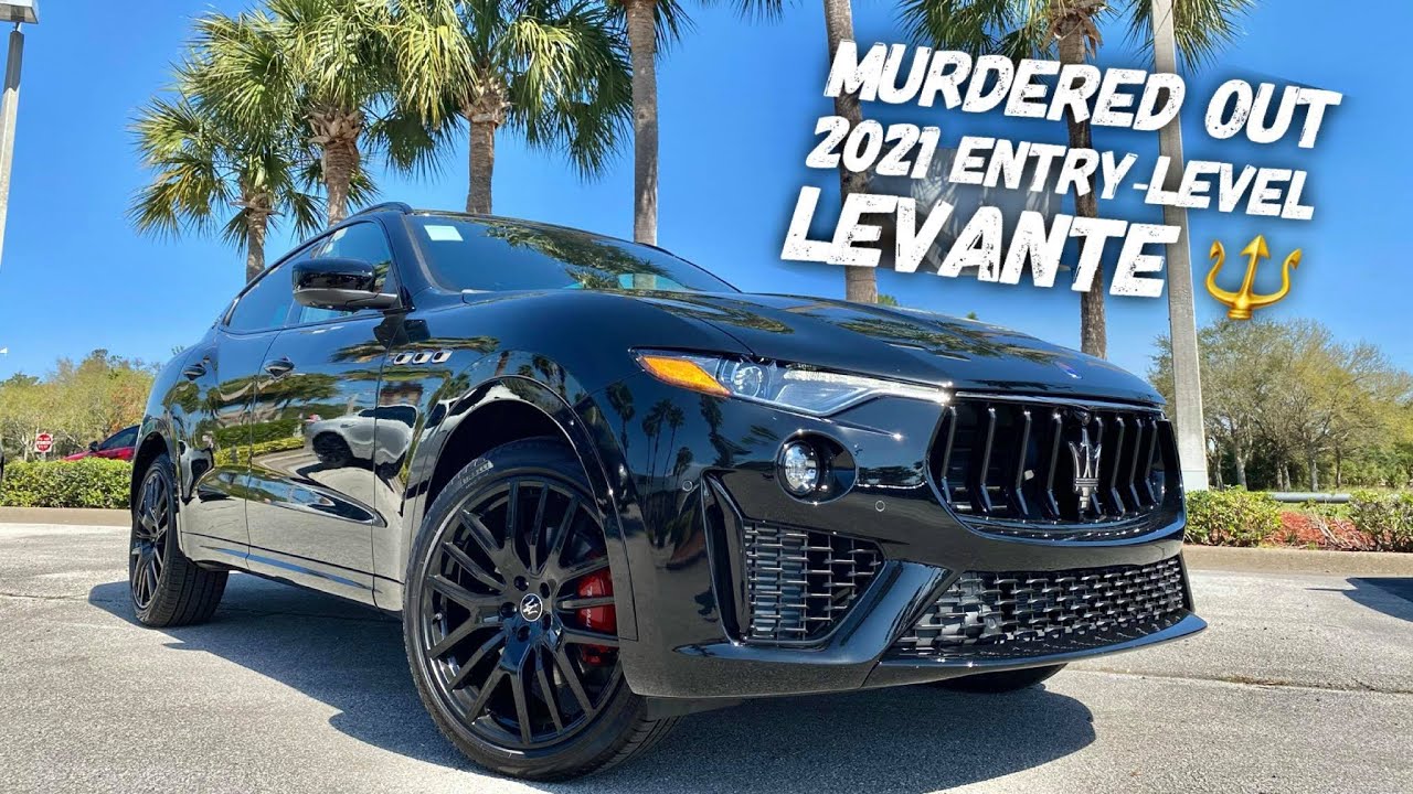 This Blacked Out 2021 Maserati Levante Has a Whopping $11k In UPGRADES!