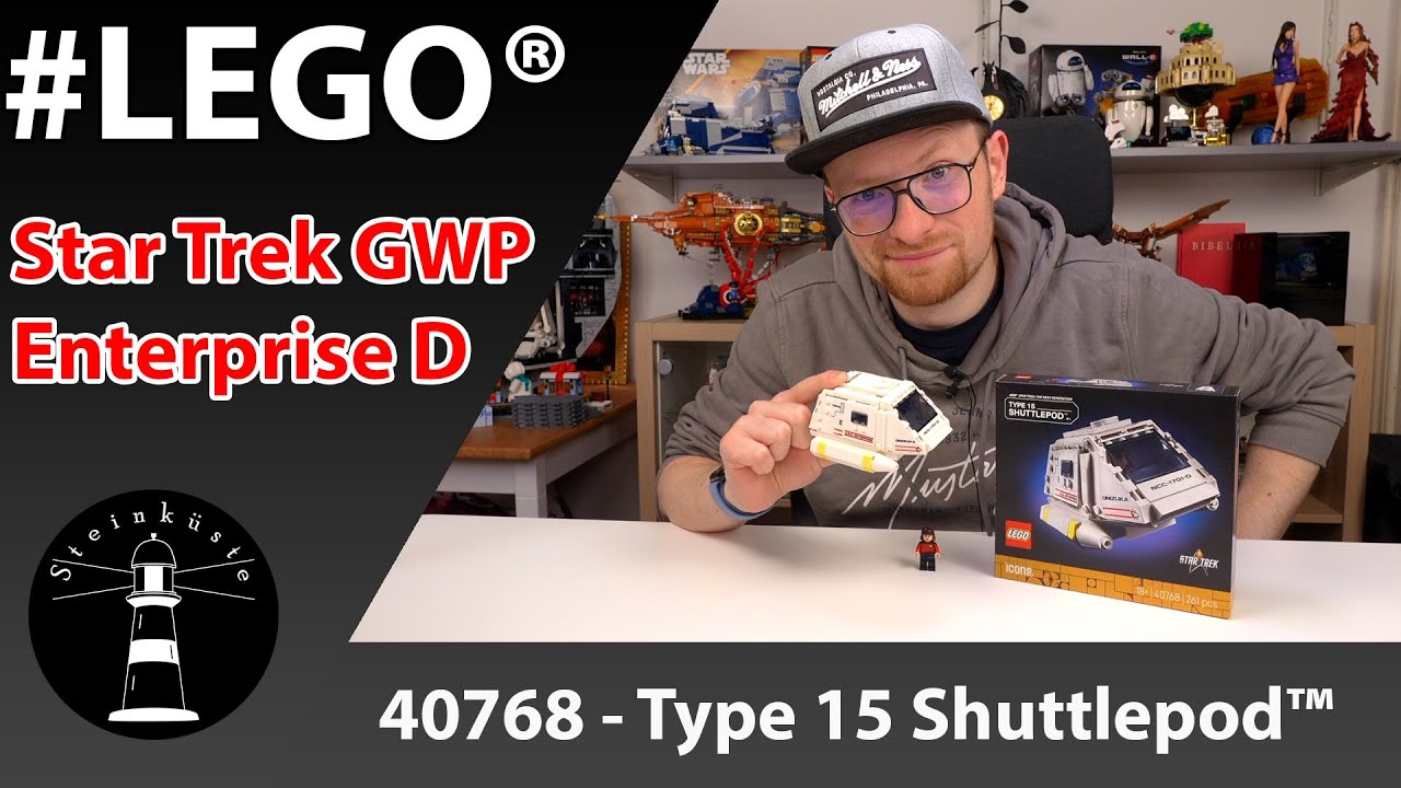 Was taugt das GWP zur LEGO® 10356 Enterprise D - LEGO® 40768 Type 15 Shuttlepod™