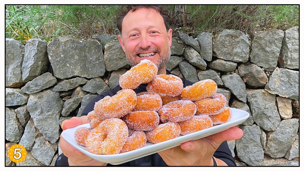 ROSQUILLAS Tradicionales de Semana Santa (Receta de mi Abuela) - Recetas de Guille en 5 Minutos