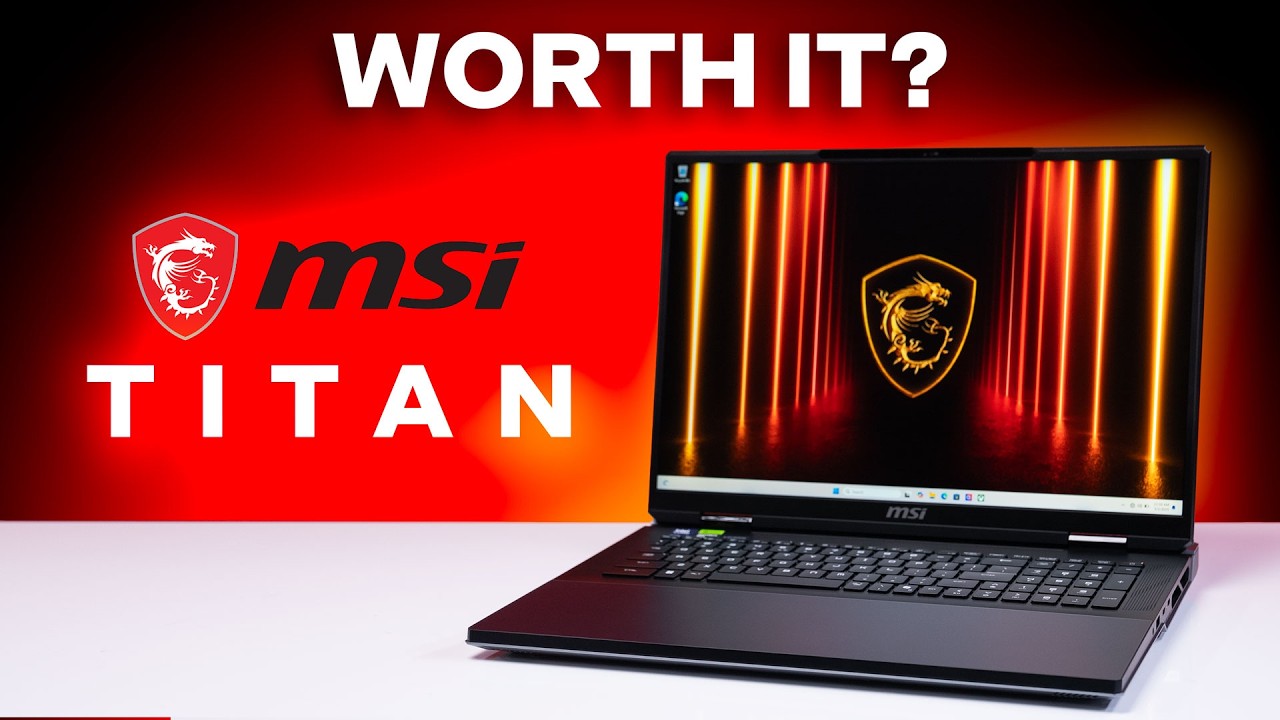 MSI Titan 18 HX AI Review. This Laptop Costs More than Some Cars, but is it worth it?
