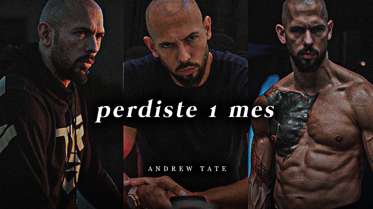 𝟏 𝐌𝐄𝐒 𝐏𝐄𝐑𝐃𝐈𝐃𝐎: Recupera tus energías para mejorar este año | Andrew Tate (Motivación)