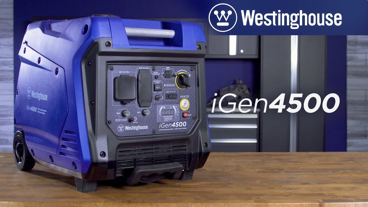 iGen4500 RV-Ready Digital Inverter Generator - Westinghouse Portable Power Generators