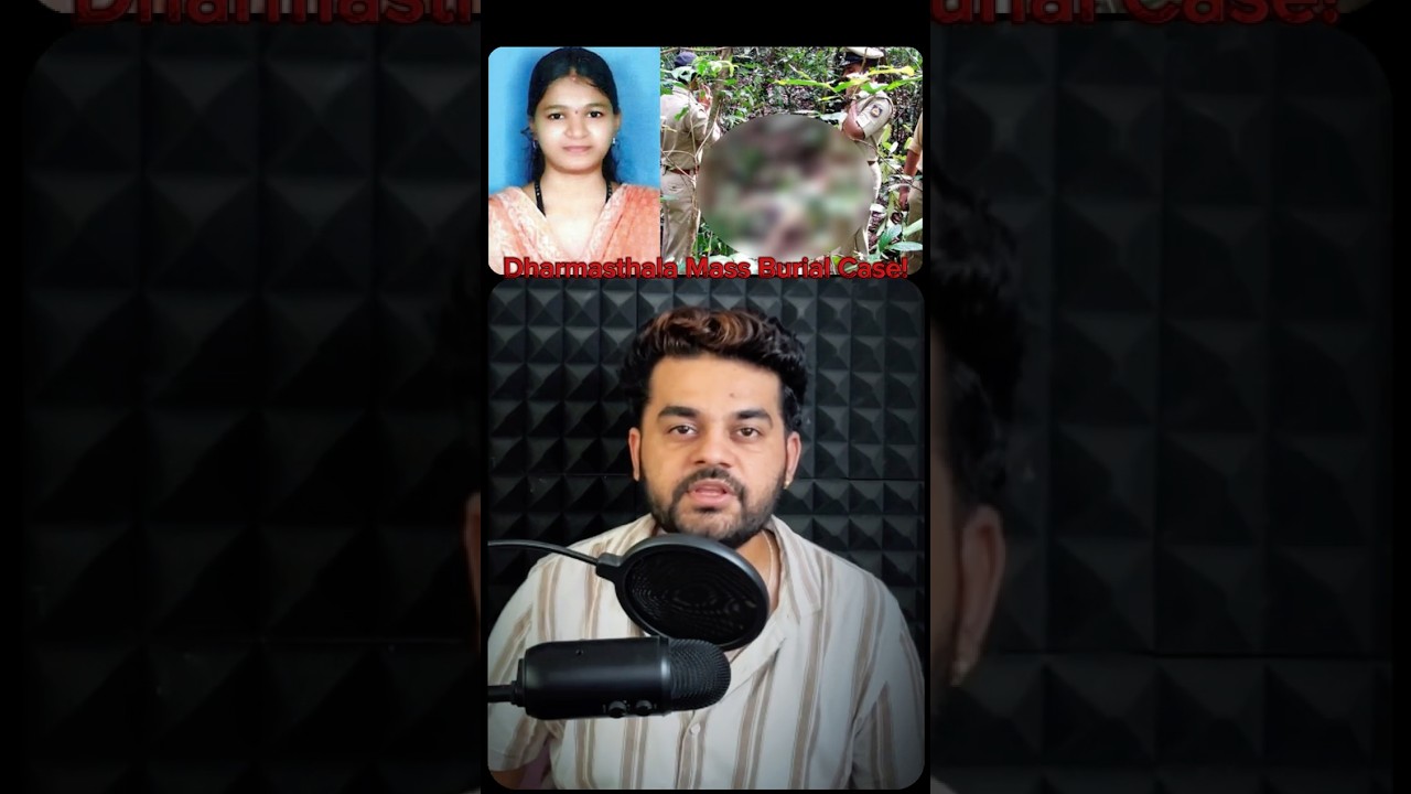 Dharmasthala Mass Burial Case! #truecrimestories #shorts