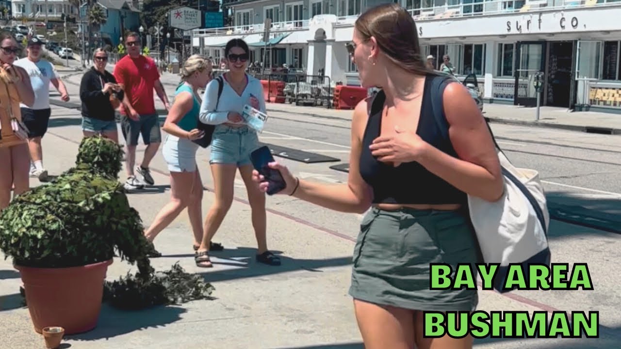 Bushman prank: Screams heard from all over Beach Street!!