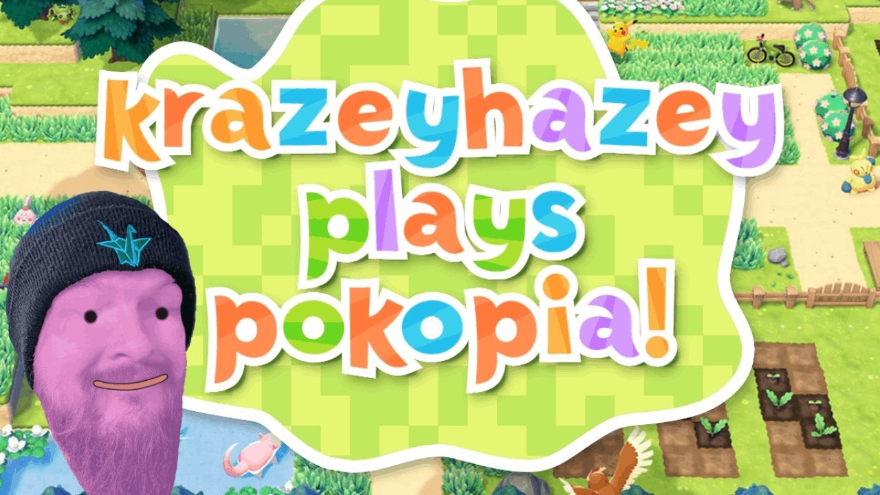 My FIRST Time in Pokopia! 🌿🍎 Cozy Pokémon Adventure | KrazeyHazey Plays