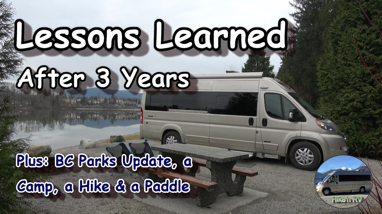 Уроки, усвоенные за 3 года использования автодома: Roadtrek Zion Campervan