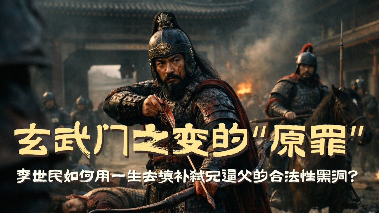 玄武门之变的“原罪”：李世民如何用一生去填补弑兄逼父的合法性黑洞？#拾光glimmers #history #唐朝 #中国历史 #chinesehistory #历史故事