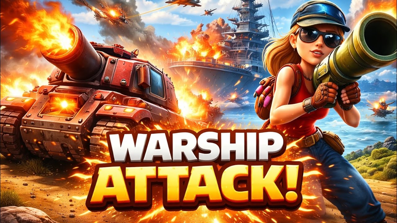 Scorcher + Zooka INSANE Warships Attack! 🔥 | Boom Beach
