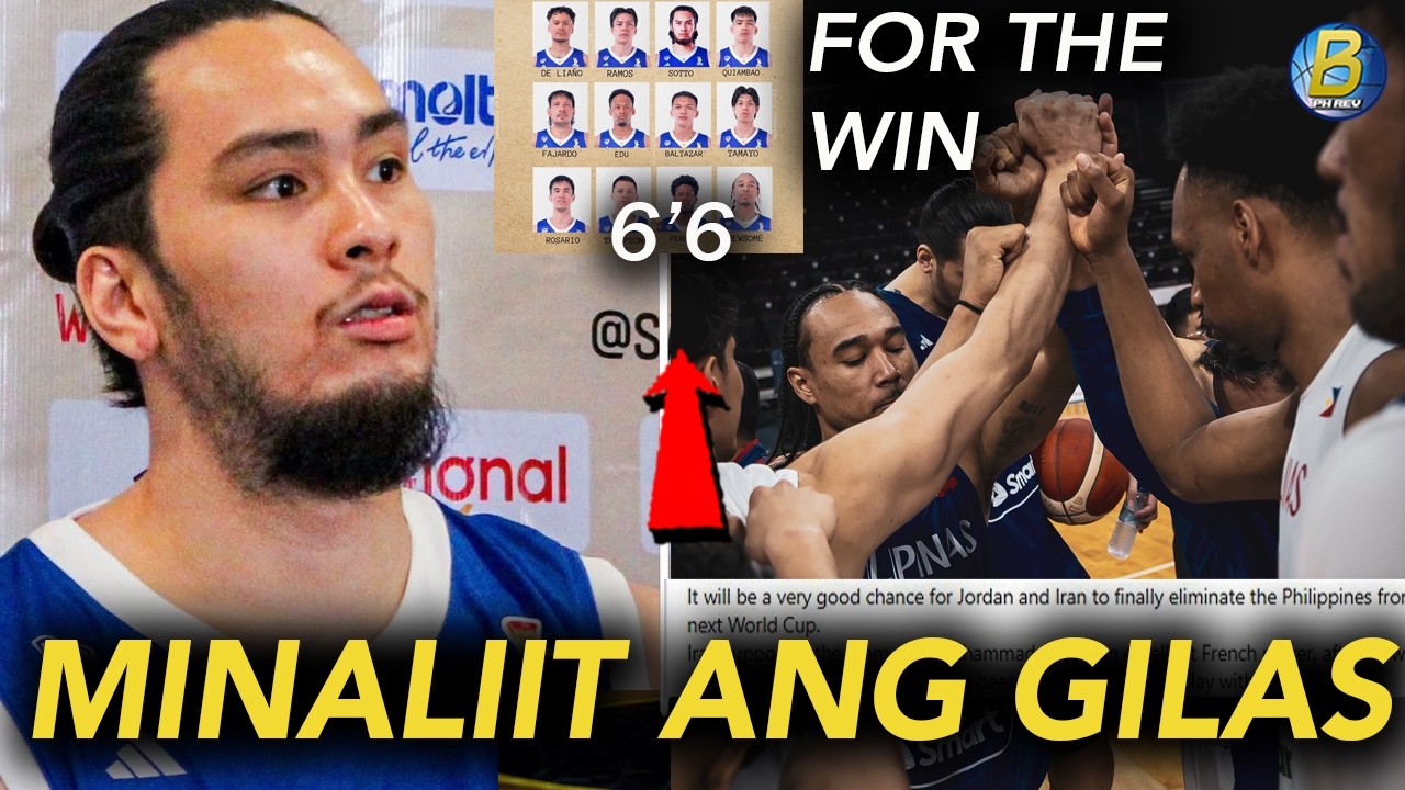 MINALIIT ang LineUp ng GILAS | 6'6 Ave. Height this window