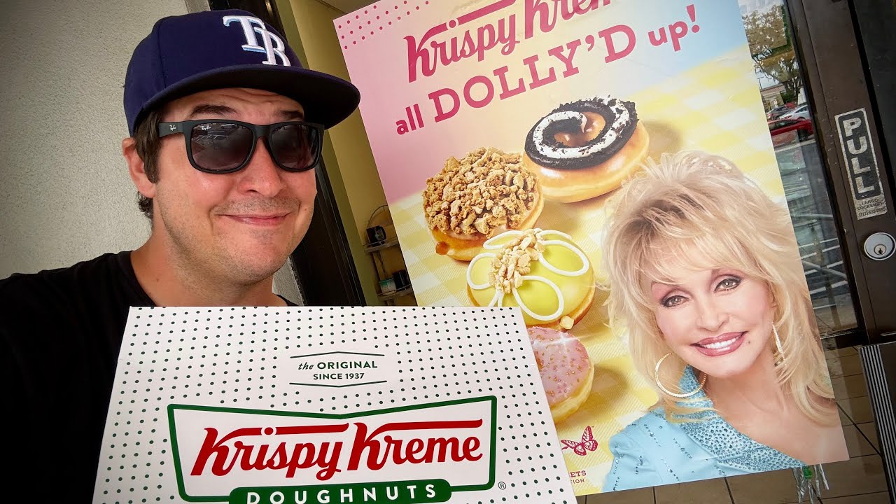 Dolly Parton Krispy Kreme Doughnuts Working 9 to 5 Taste Test - Picking Up BROKEN ENGAGEMENT RING