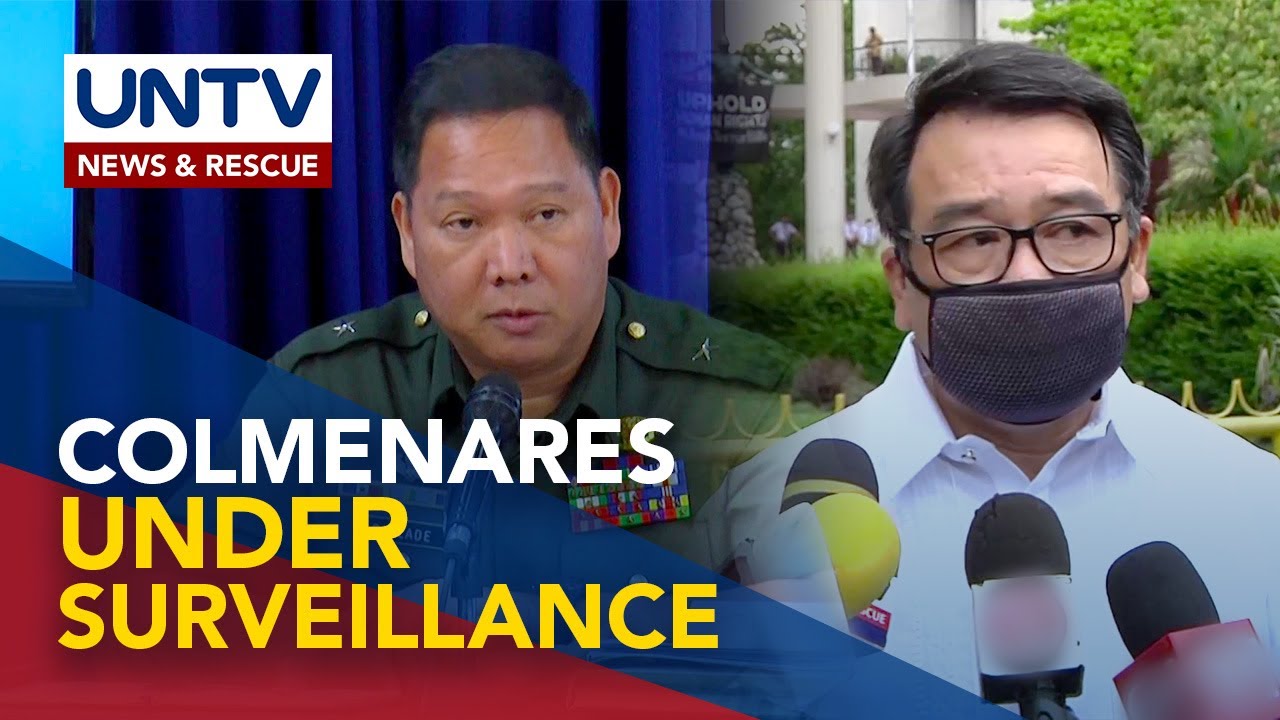NTF-ELCAC, inamin na under surveillance si Colmenares; Colmenares, iginiit na labag ito sa batas