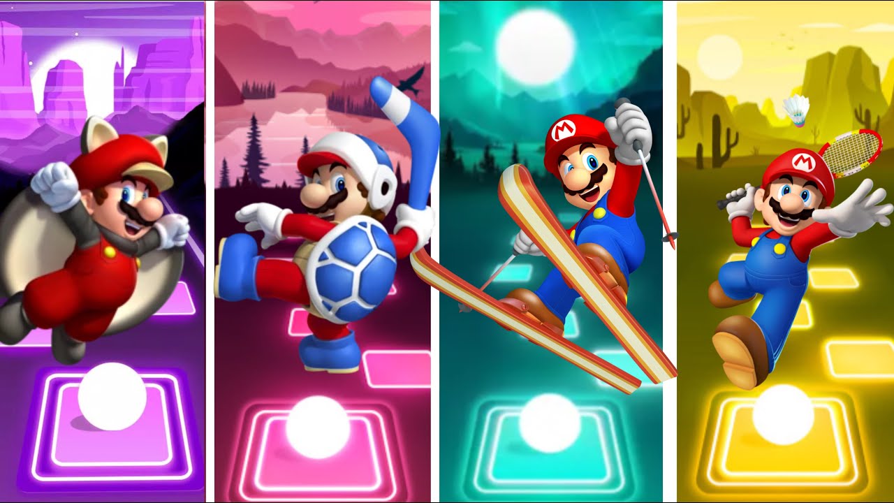 Super Mario Team - Tiles Hop EDM Rush Game