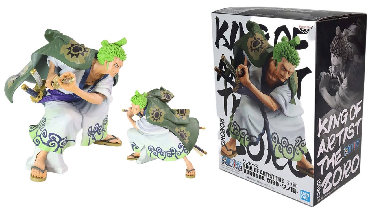One Piece - Roronoa Zoro - King Of Artist Saga De Wano #umboxing  #onepiece 