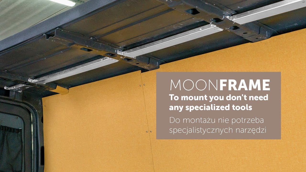 INSTRUKCJA MONTAŻU MOON FRAME - jak uzupełnić seryjną konstrukcje campervana?