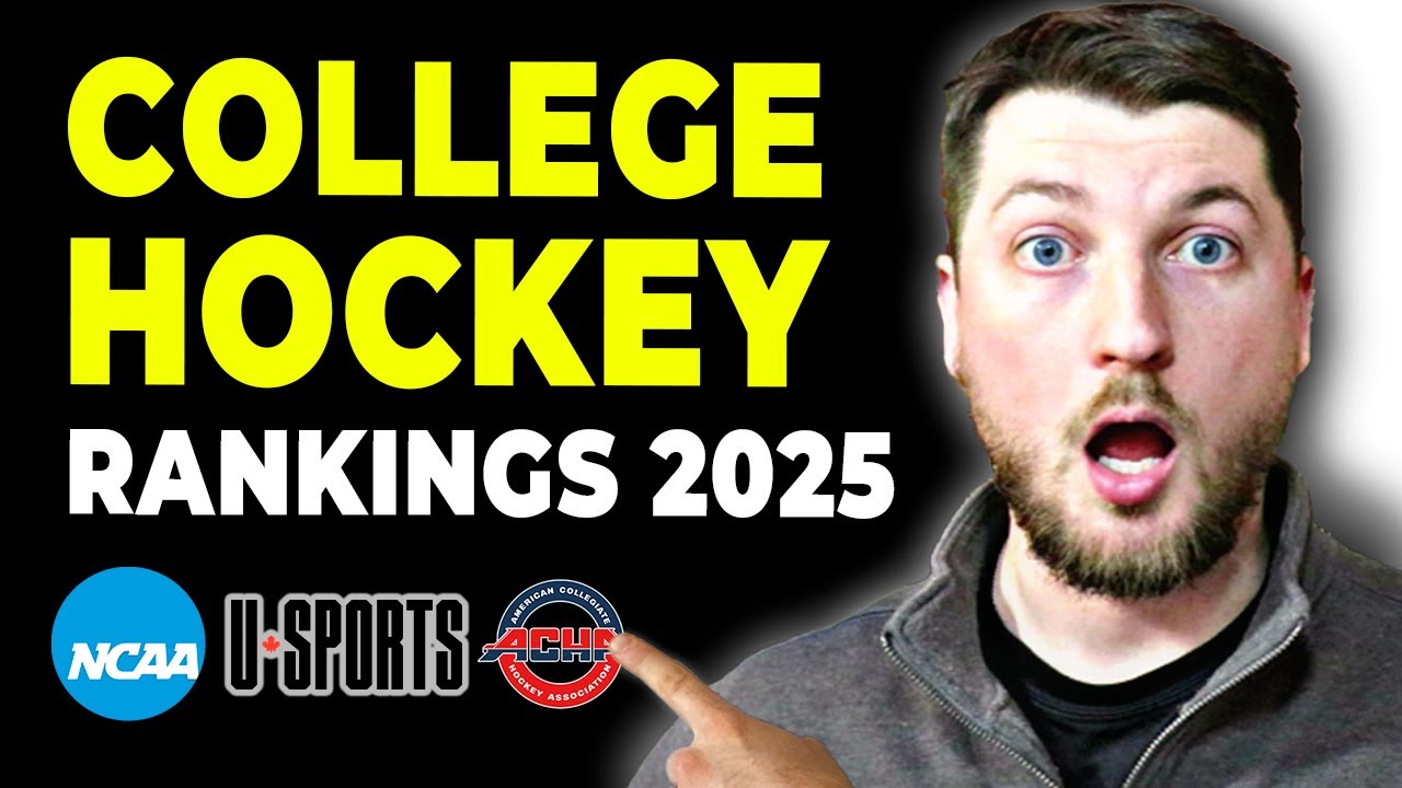 College Hockey OFFICIAL 2025 Rankings