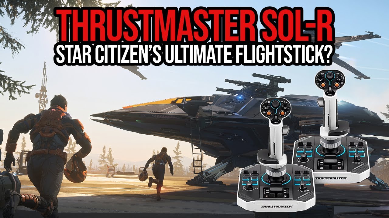 Thrustmaster Sol-R 2 HOSAS Duo Flightsticks - Star Citizen’s Ultimate Controller?