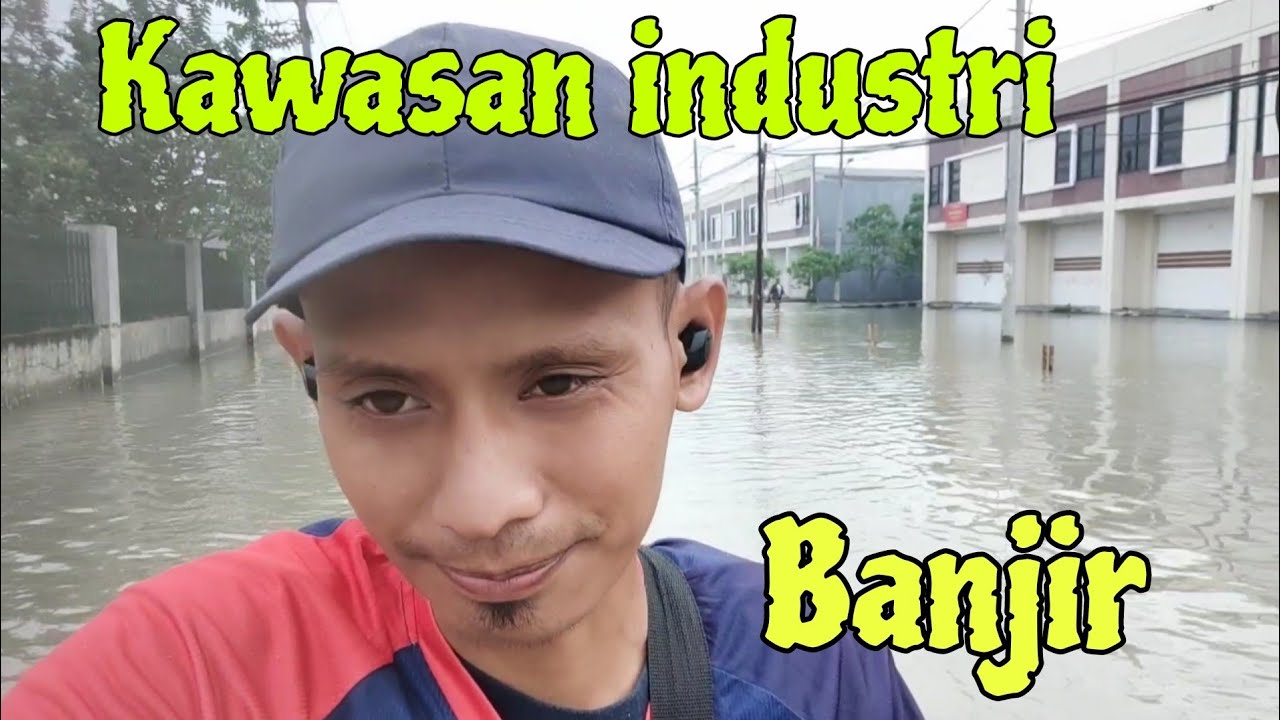 Banjir di Jl Sapan Tegalluar Bojongsoang Wilayah Kawasan Industri