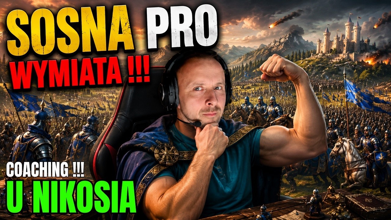Age of Empires IV PL | #55 | Coachuje PRO Gracza Aoe4 !!!@SosnaPL1978​
