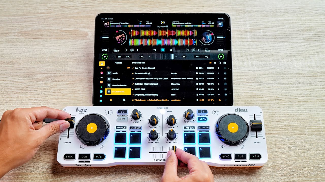 Pro DJ Does EDM Mix on €99 NEW DJControl Mix! (2022)