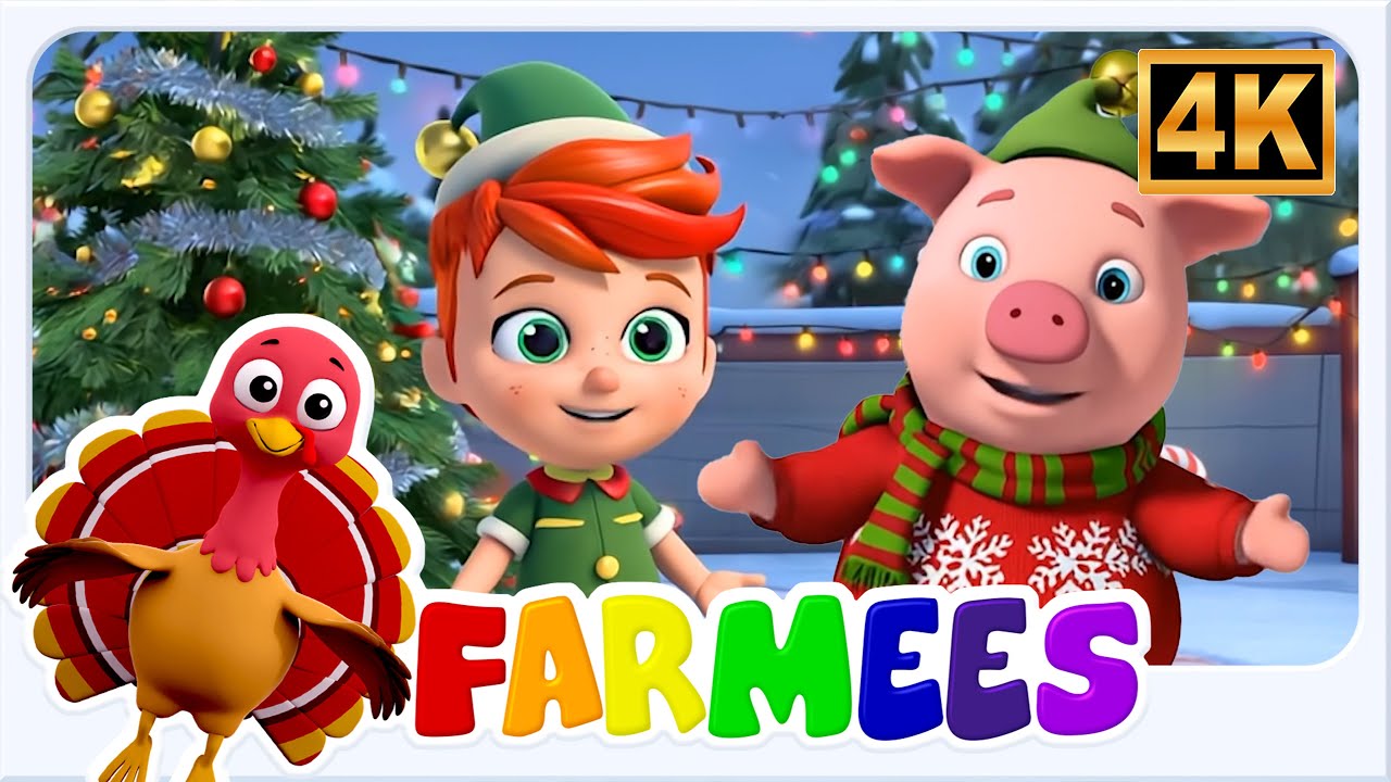 Farmees -  Bài Hát Giáng Sinh Vui Vẻ 🎁🌟 | Video Các Em Nhỏ Hát, Nhảy Múa Và Ăn Mừng