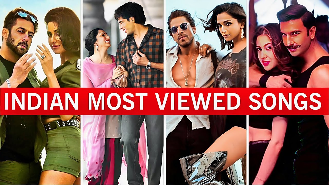 Top 50 Most Viewed Indian Songs On YouTube Of All Time 2024 | Popular Indian Songs