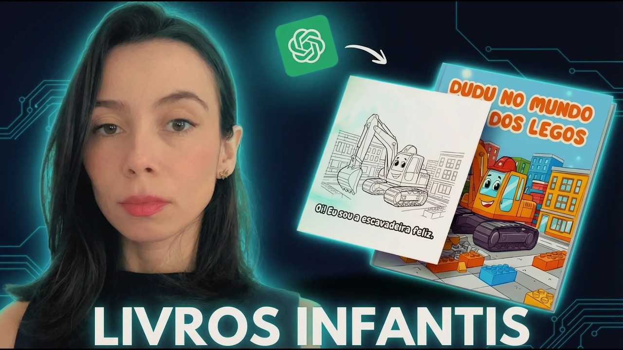 Criando Livros Infantis Físicos com IA (Amazon ou Impressão sob Demanda)