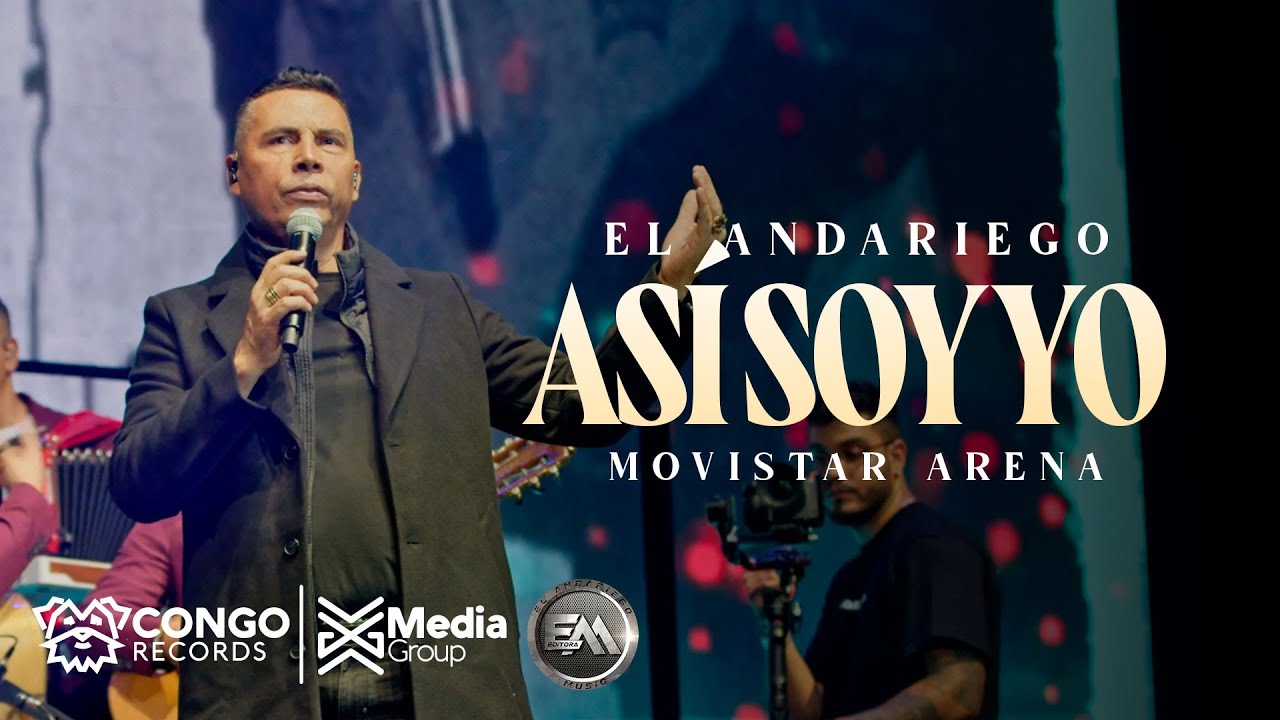 Así Soy Yo - El Andariego ( En Vivo ) Movistar Arena Bogota