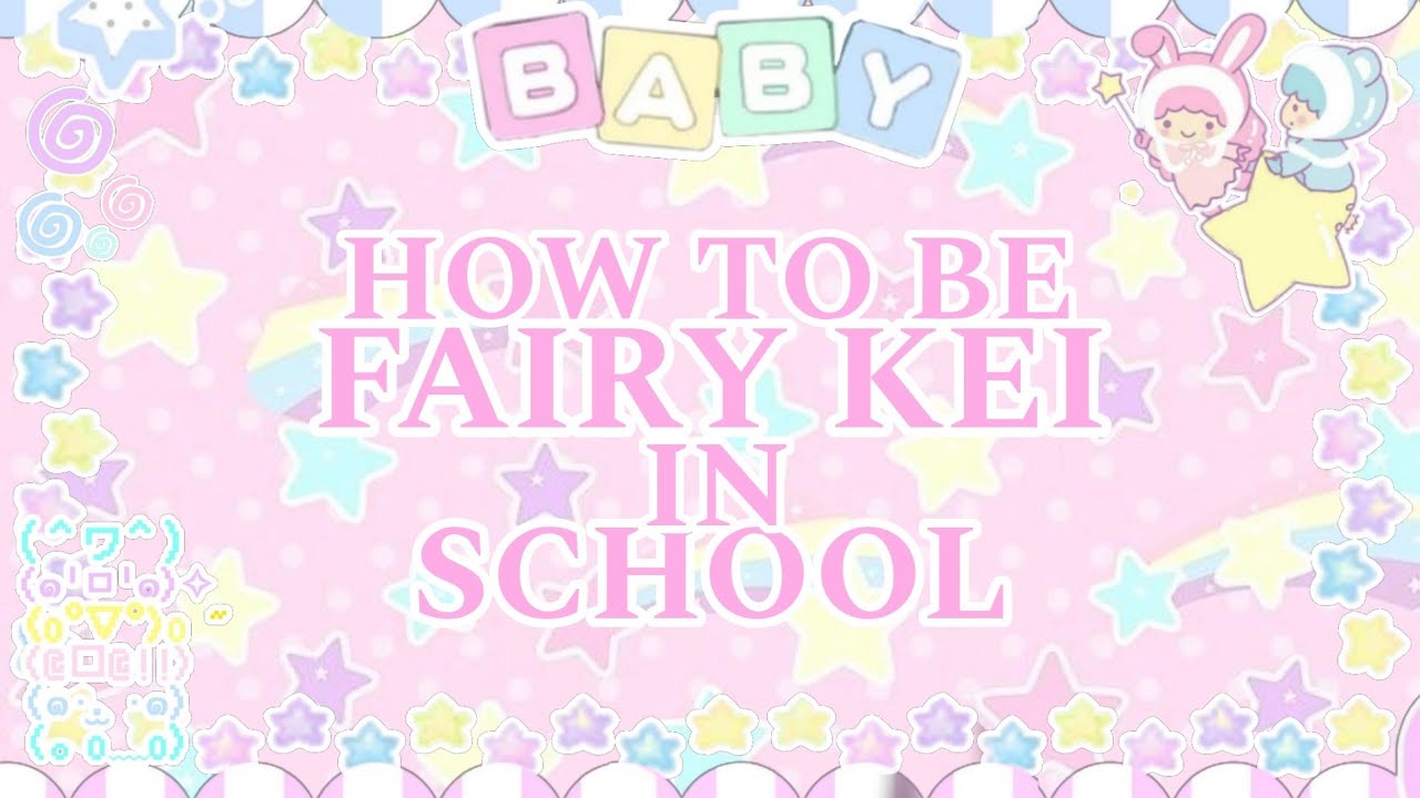🍬☁️how to be fairy kei in school !! 🍭🎀 ( ꩜ ᯅ ꩜;)⁭ ⁭🍬☁️🧚‍♀️