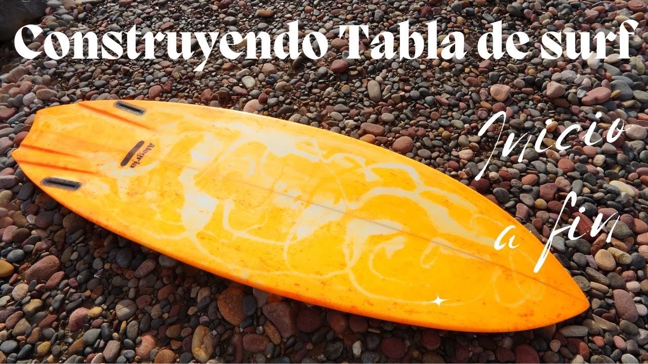 Construcción de una Tabla Asimétrica de SURF - De Principio a Fin