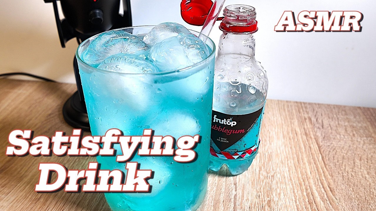 Ice Cold Drink Pouring ASMR 🧊🍷#drink #asmr #sleep #satisfying