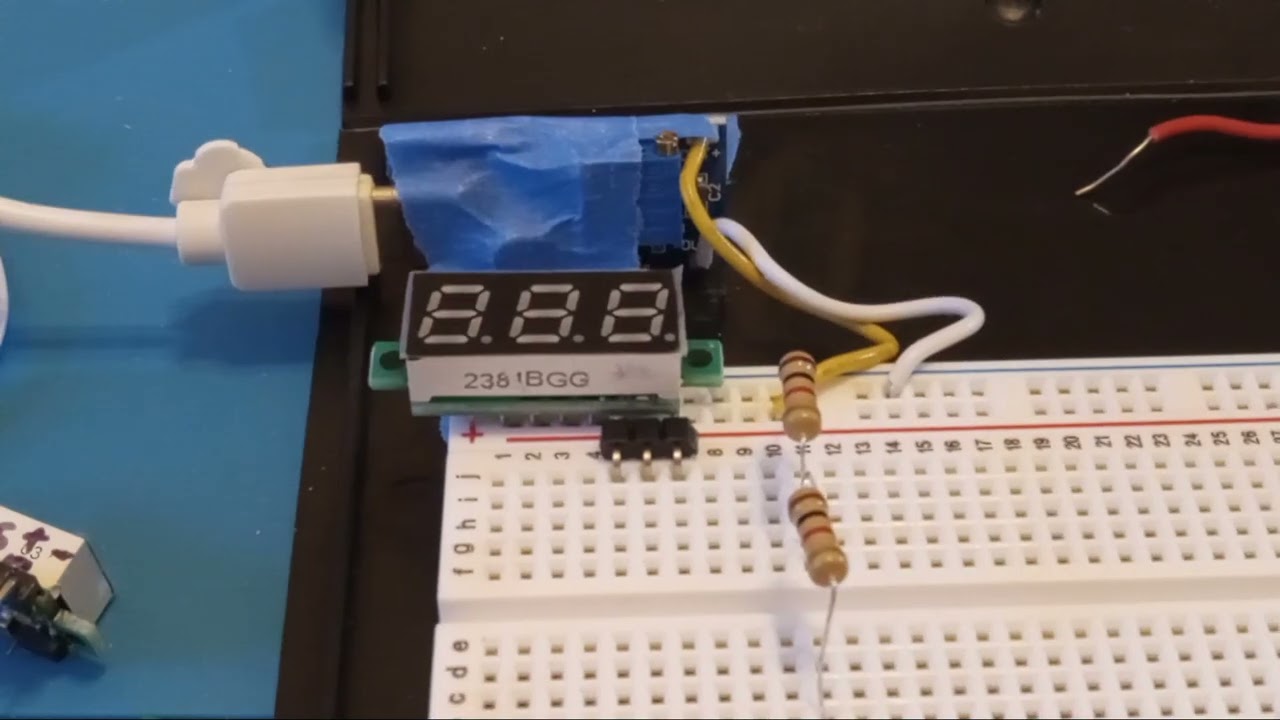 Upgrade to the mini LED voltmeter