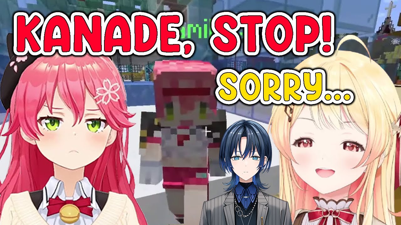 Miko scolds Kanade like she's her mom