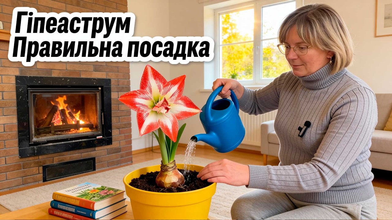 Гіпеаструм 🌺 Правильна посадка та як скоригувати цвітіння