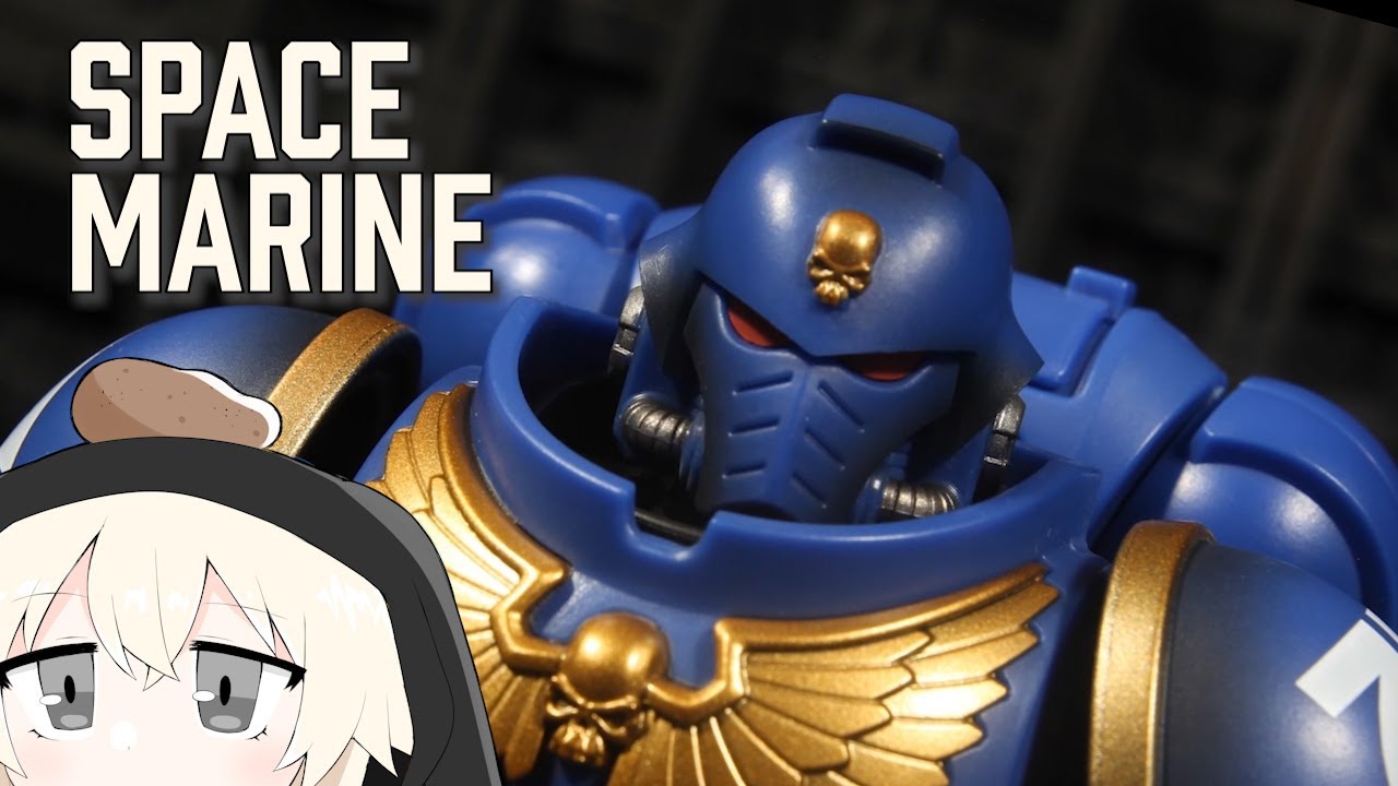 Bandai Primaris Intercessor Space Marine | Обзор покадровой фигурки