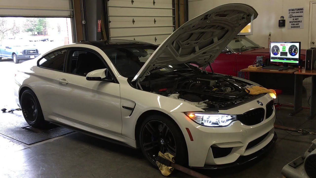 2015 BMW M4 Dyno Stock w/ K&N Air Filters