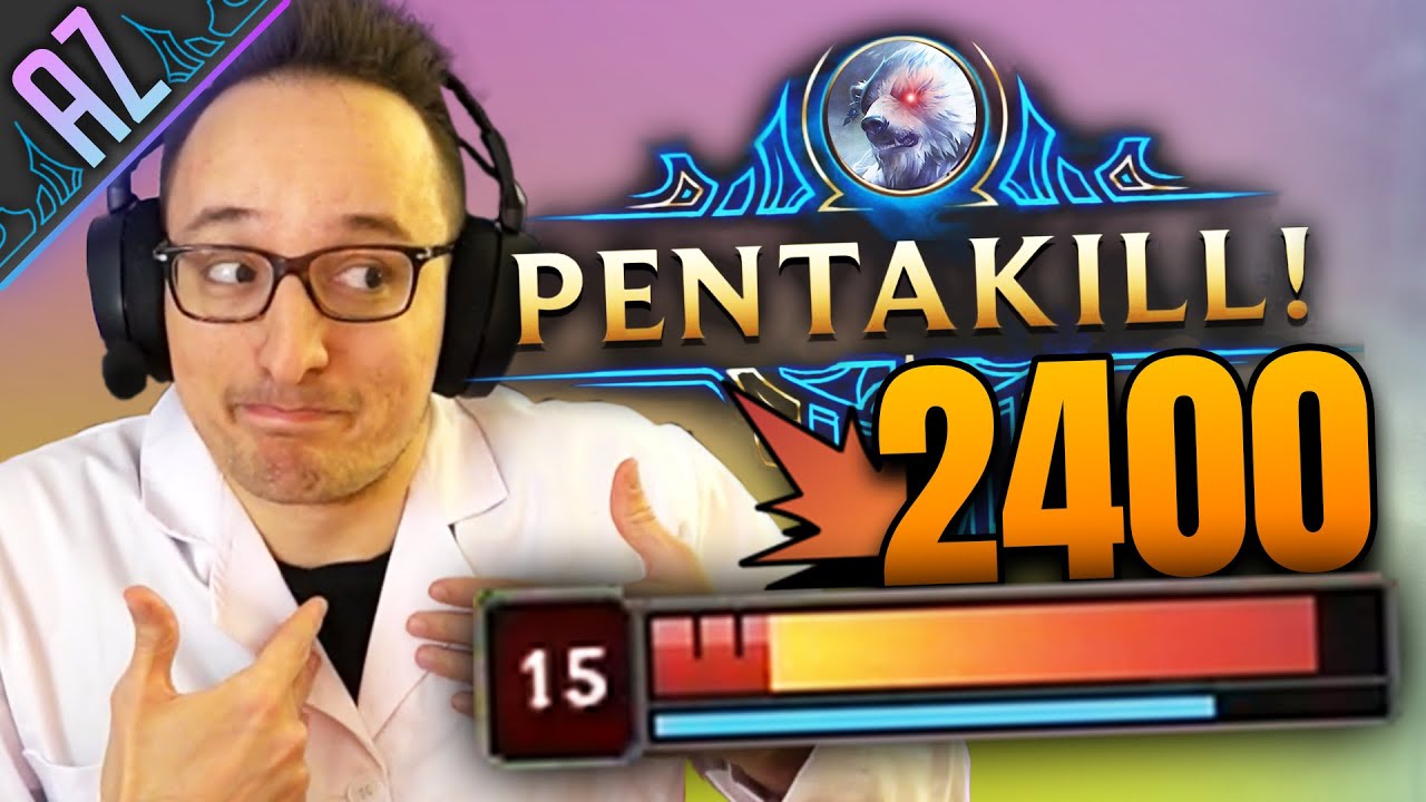 VOLIBEAR ESPLODI BUILD: 2.400 DANNI AD ATTACCO - AZ PENTAKILL CHALLENGE