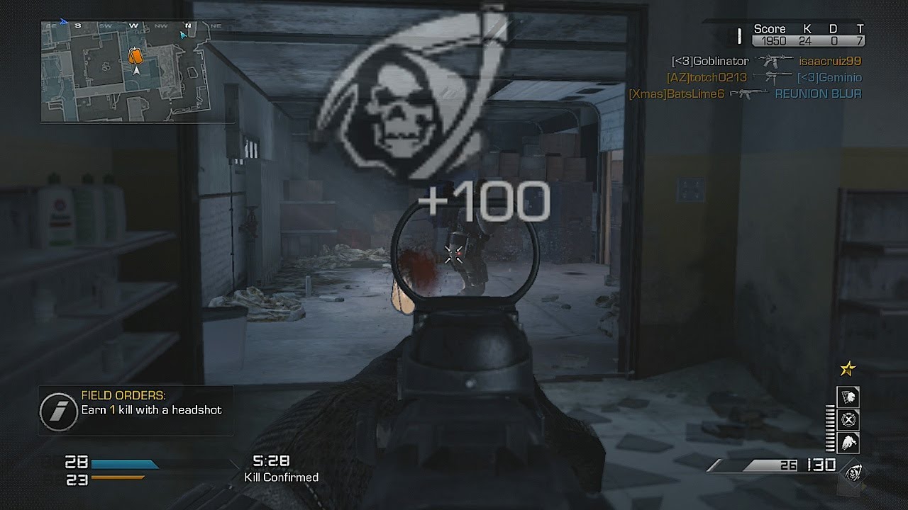 The Perfect Game Of Call Of Duty (Flawless 55 Gunstreak KEM Strike)