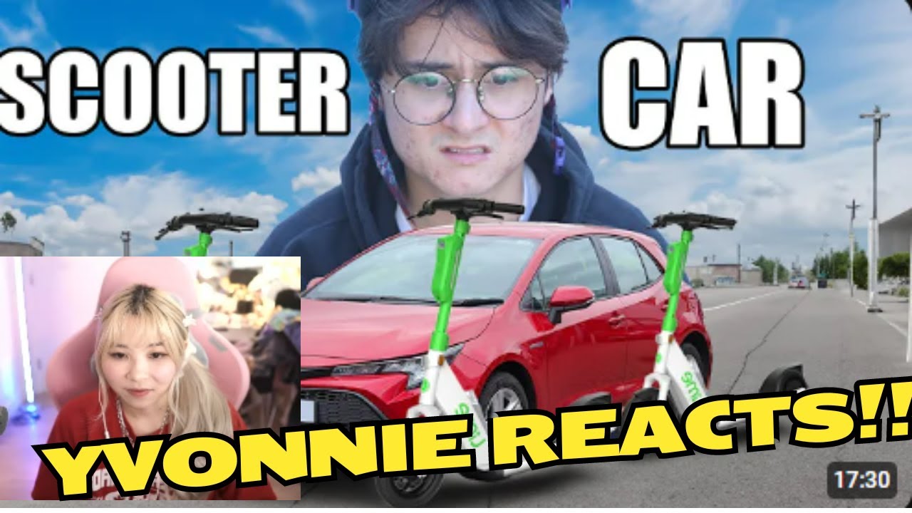 Yvonnie reacts to Micheal Reeves video | Scooter car