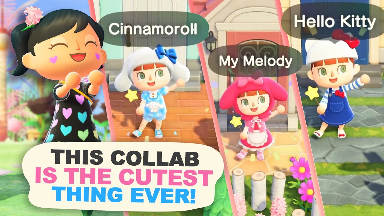 Sanrio and ANIMAL CROSSING?! OMG CUTE!